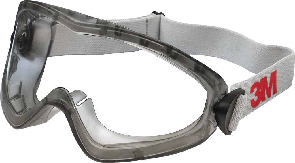 3M 2890A INDUSTRIAL SAFETY GOGGLES WITH SCRATCH-RESISTANT ACETATE LENSES