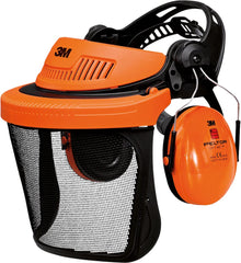 FORESTRY PROTECTIVE KIT WITH MESH FACE SHIELD & EAR MUFFS