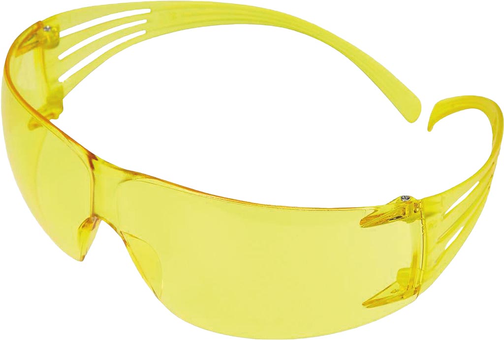 OKULARY OCHRONNE 3M SECUREFIT SF203 - ŻÓŁTE SOCZEWKI POLIWĘGLANOWE