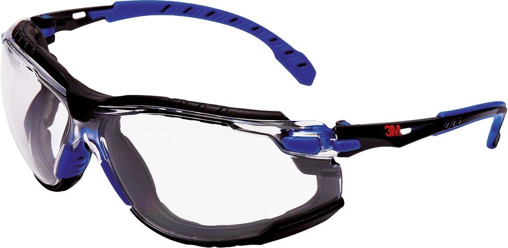 OKULARY OCHRONNE SOLUS™ 3M Z POWŁOKĄ ANTI-FOG I FILTREM UV