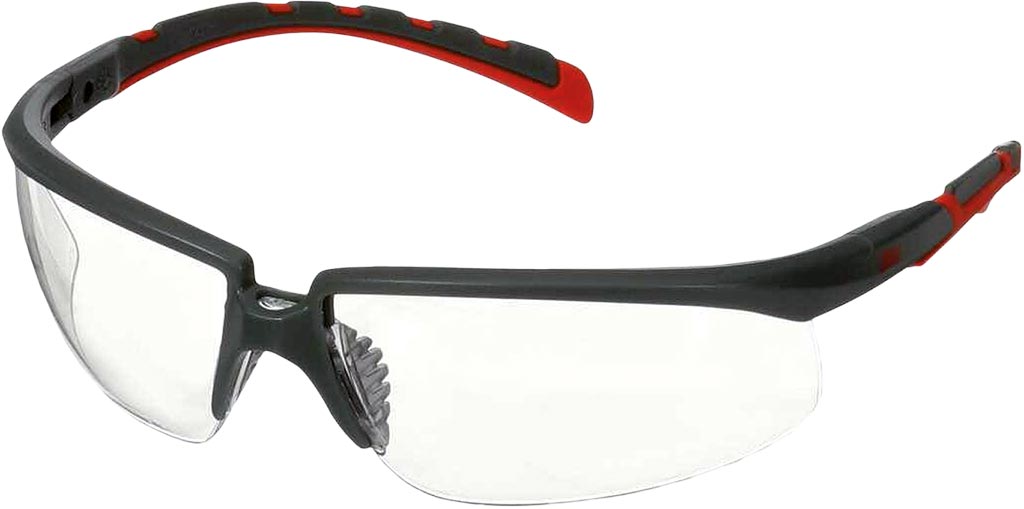 OKULARY OCHRONNE SOLUS™ S2001SGAF-RED ANTYZAPAROWANIOWE 3M
