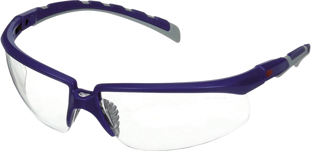OKULARY OCHRONNE SOLUS™ S2001AF-BLU Z FILTREM UV I REGULACJĄ