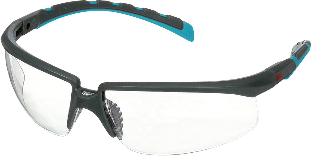 OKULARY OCHRONNE SOLUS™ S2001SGAF-BGR 3M - ZAUSZNIKI REGULOWANE, POWŁOKA ANTI-FOG