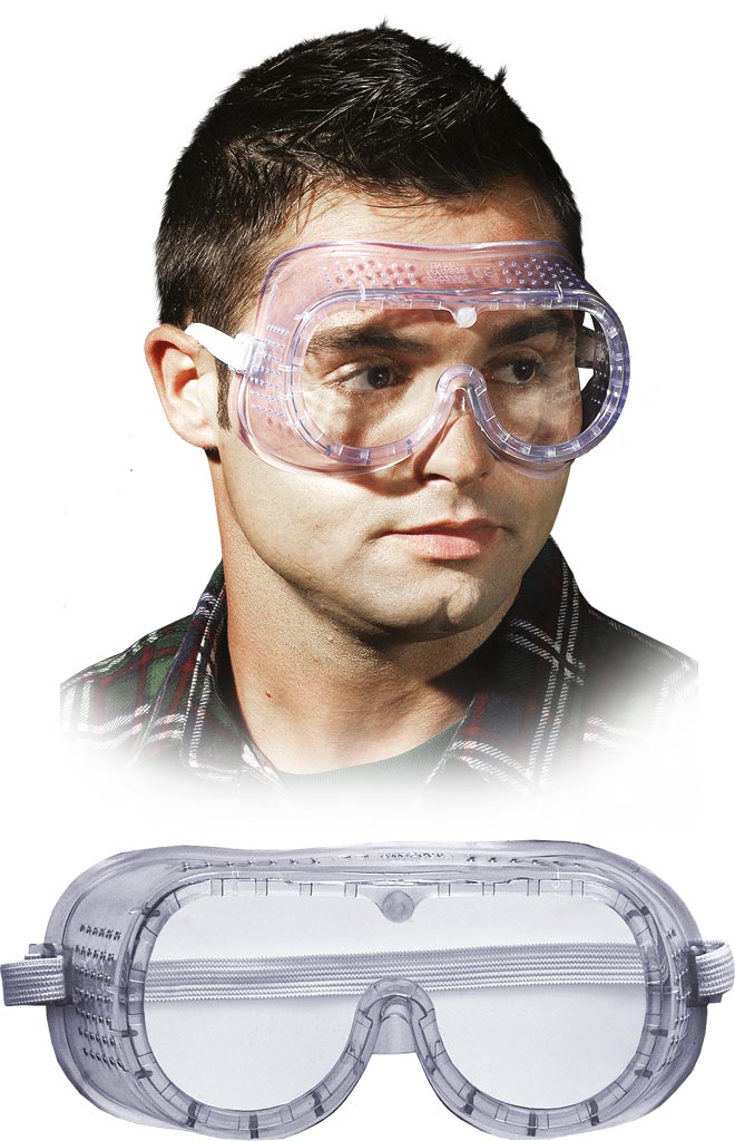 LUNETTES DE PROTECTION ANTIPROJECTION AVEC FILTRATION ET RÉGLAGE