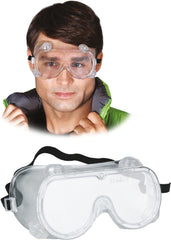 HIGH-IMPACT POLYCARBONATE SAFETY GOGGLES, OPTICAL CLASS 1
