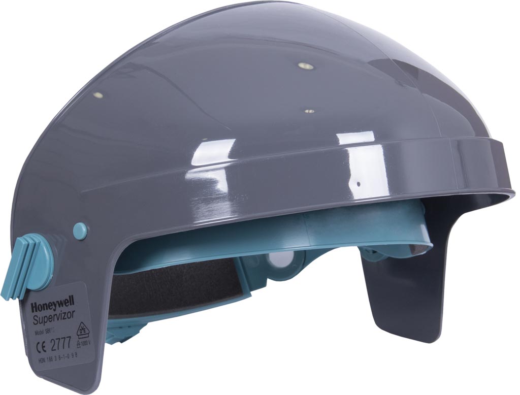 ADJUSTABLE HEAD PROTECTION SHIELD WITH VISOR COMPATIBILITY