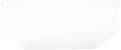 POLYCARBONATE V-GARD® FLAT VISOR FOR FULL FACE PROTECTION, OPTICAL CLASS 1
