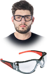 OKULARY OCHRONNE REIS UV & ANTYODPRYSKOWE, UNIWERSALNE