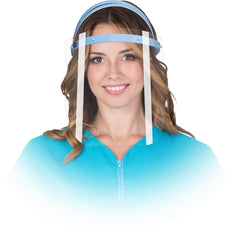 REIS FLEXIBLE FACE SHIELD WITH ADJUSTABLE STRAP AND LIFTABLE VISOR