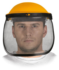 PROFESSIONAL STEEL MESH FACE SHIELD WITH ADJUSTABLE FIT