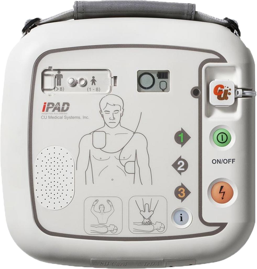 ADVANCED AED IPAD SP1 DEFIBRILLATOR WITH VOICE COMMANDS AND METRONOME