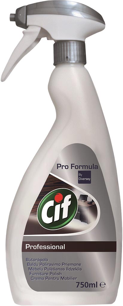 CIF POLISH DO PIELĘGNACJI MEBLI - POŁYSK I ŚWIEŻOŚĆ, 750 ML