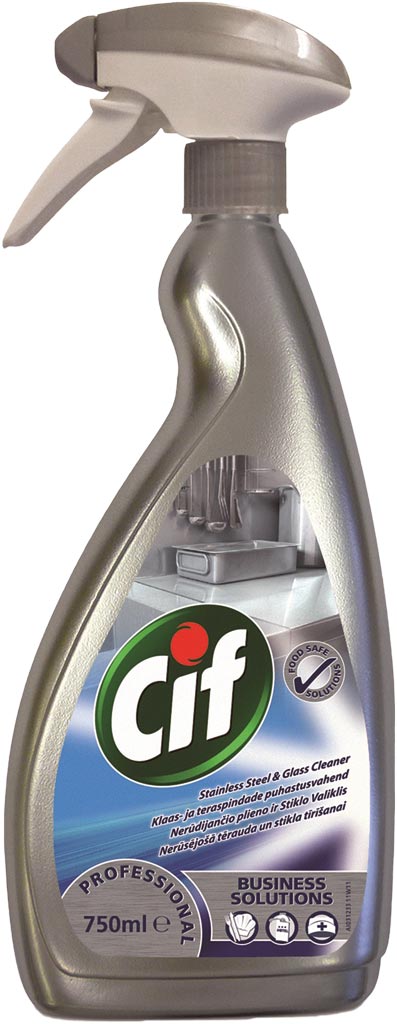 CIF EDELSTAHL REINIGER FÜR GASTRONOMIE, 750 ML