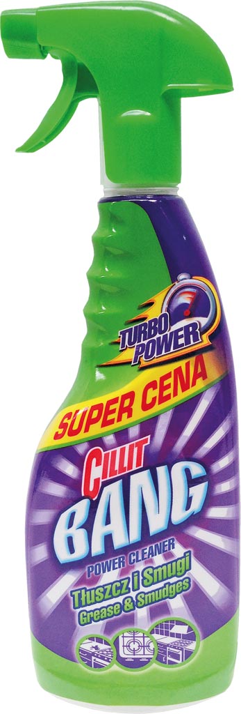 CILLIT BANG SPRAY 750 ML DO USUWANIA TŁUSZCZU I SMUG