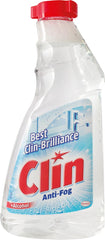 CLIN ADVANCED WINDOW CLEANER - LEMON & ANTI-FOG, 500 ML