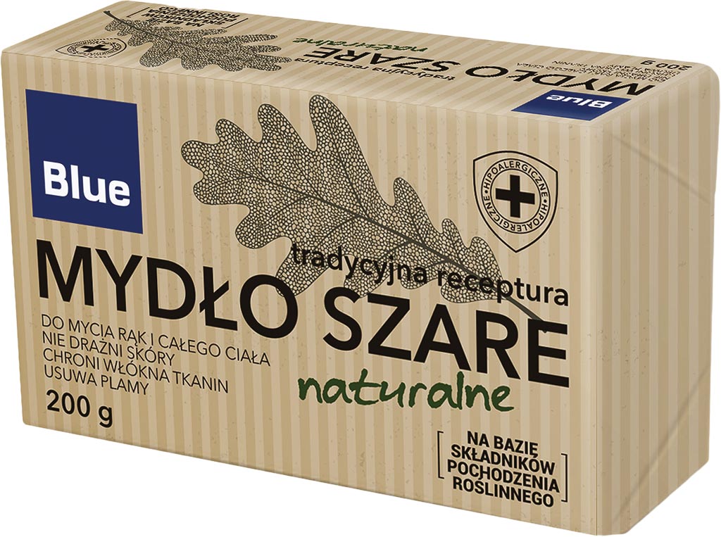 NATURALNE MYDŁO W KOSTCE DO CIAŁA I TKANIN, HIPOALERGICZNE 200G