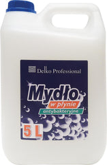 ANTYBAKTERYJNE MYDŁO W PŁYNIE DELKO - 5L I 1L