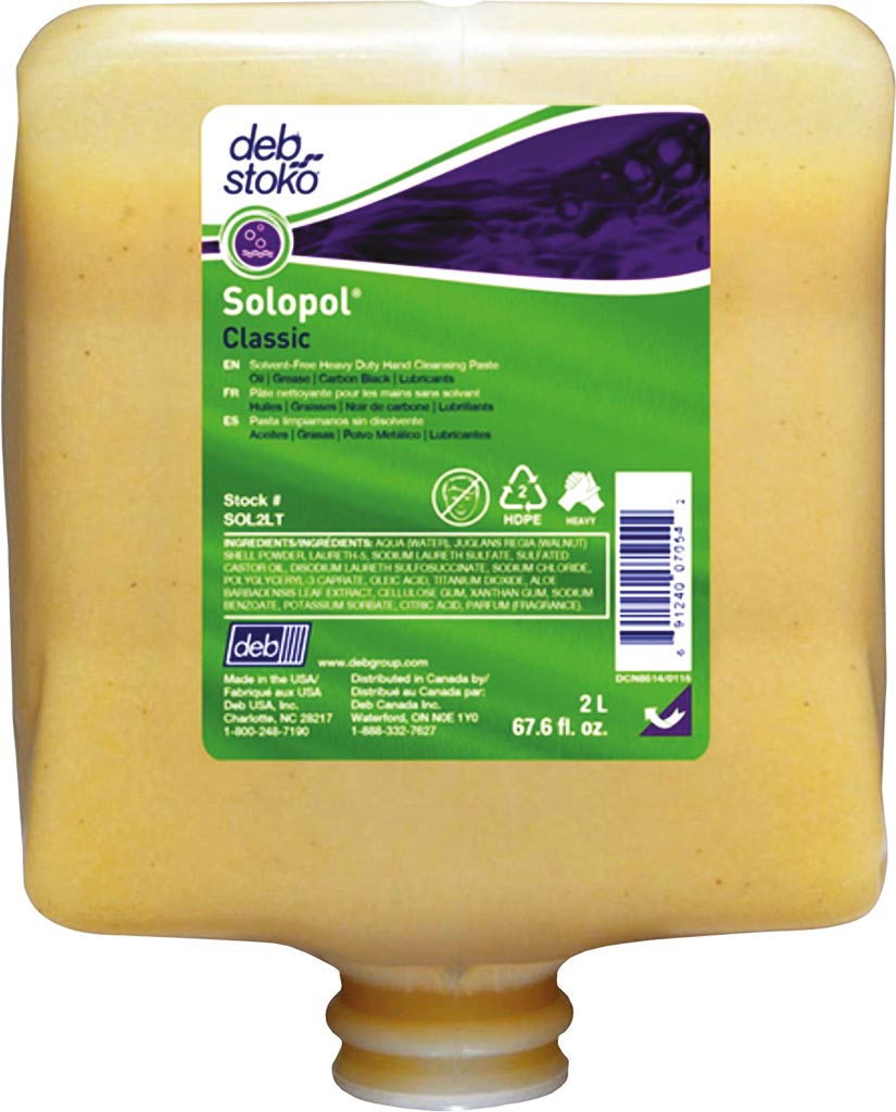 PASTA CZYSZCZĄCA DO RĄK SOLOPOLCLASSIC - USUWA CIĘŻKIE ZABRUDZENIA