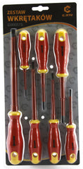 PROFESSIONAL 7-PIECE INSULATED SCREWDRIVER SET, CR-V STEEL