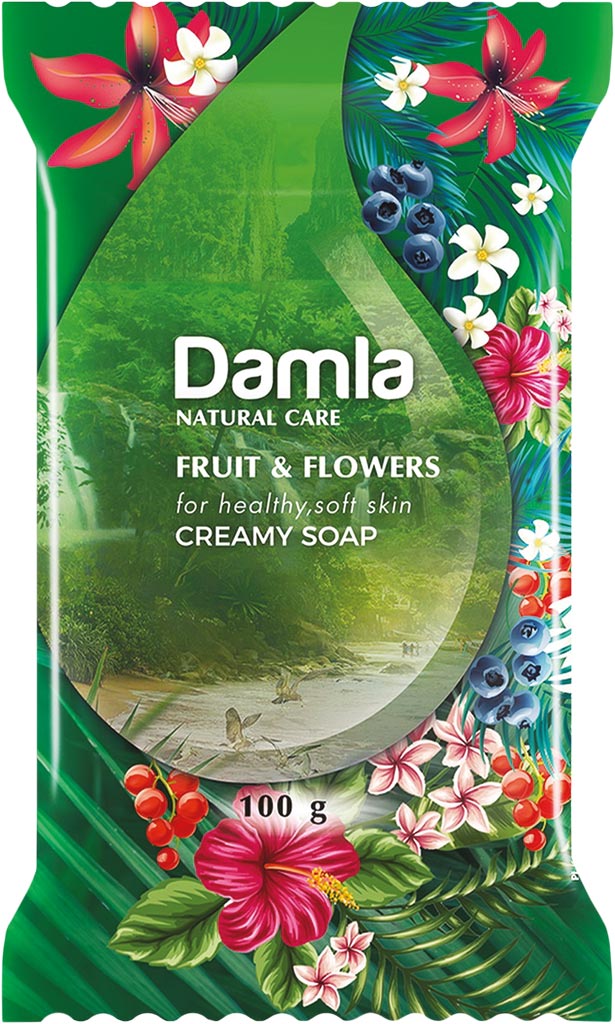 MYDŁO TOALETOWE DAMLA Z PROWITAMINĄ B5 I EKSTRAKTAMI NATURALNYMI