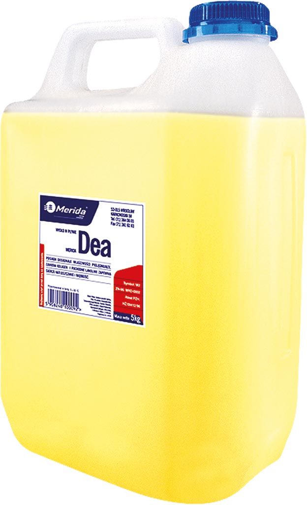 MERIDA DEA® MOISTURIZING LIQUID SOAP - 5 KG INDUSTRIAL PACK
