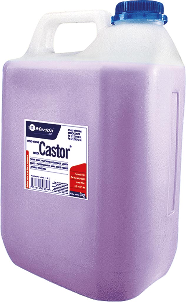 MERIDA CASTOR® LANOLIN-ENRICHED LIQUID SOAP, 5 KG CONTAINER
