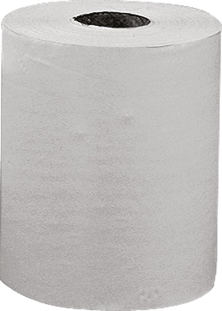 GEPRÄGTE GRAUE PAPIERTUCHROLLEN, 140 M LÄNGE, 6ER PACK