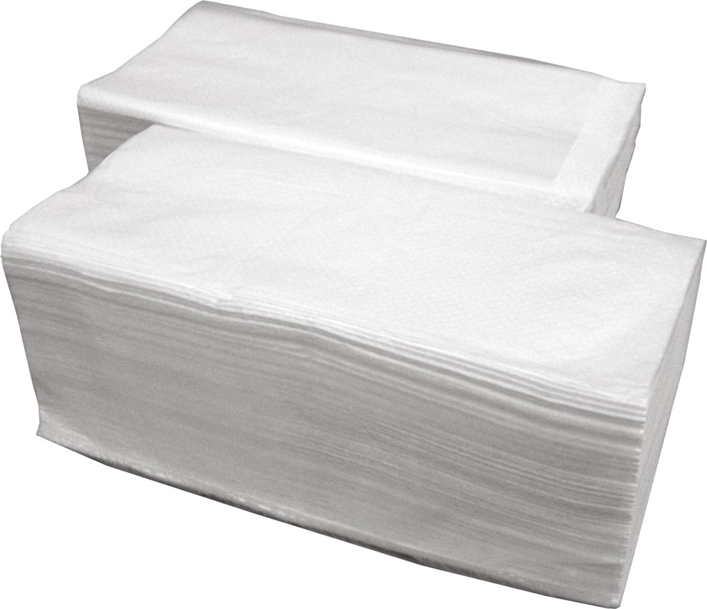 ECO-FRIENDLY Z-FOLD PAPER TOWELS FOR DISPENSERS, 4000 PCS
