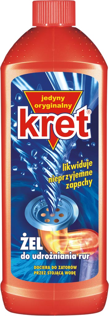 GEL NETTOYANT POUR CANALISATIONS KRET 1KG – ULTRA-EFFICACE