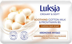LUKSJA NATURALNE MYDŁA W KOSTCE – DERMATOLOGICZNIE TESTOWANE