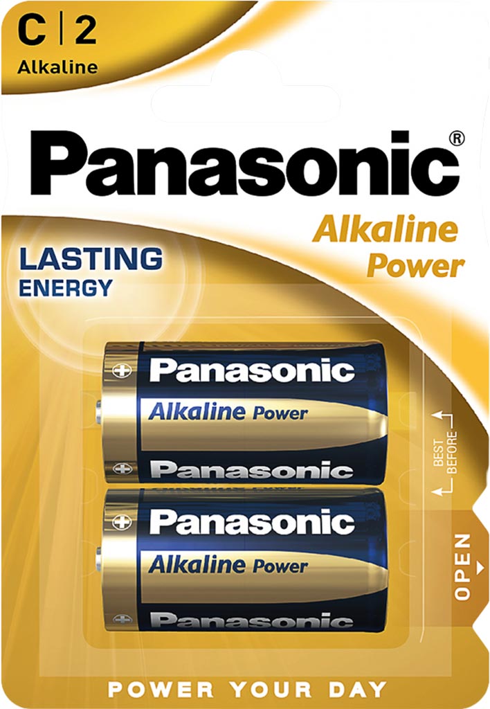 PANASONIC ALKALINE POWER LR14/C - ALKALICZNE BATERIE DO URZĄDZEŃ