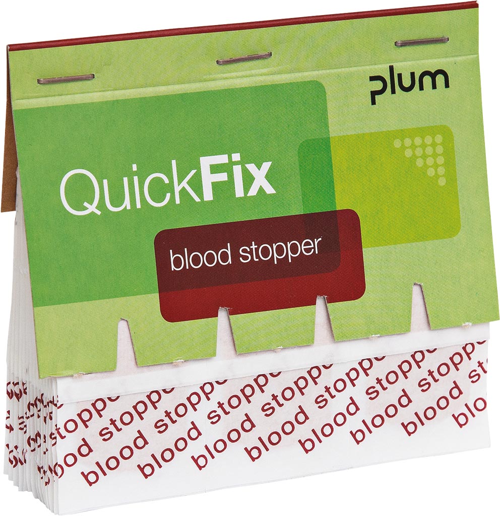 BANDES HÉMOSTATIQUES QUICK FIX AVEC ALGINATE, 45 UNITÉS