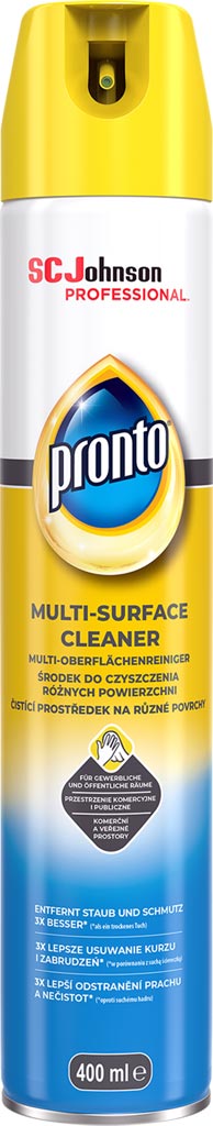 PRONTO MULTISURFACE PROFESSIONAL REINIGUNGSSCHAUM 5-IN-1, 400 ML