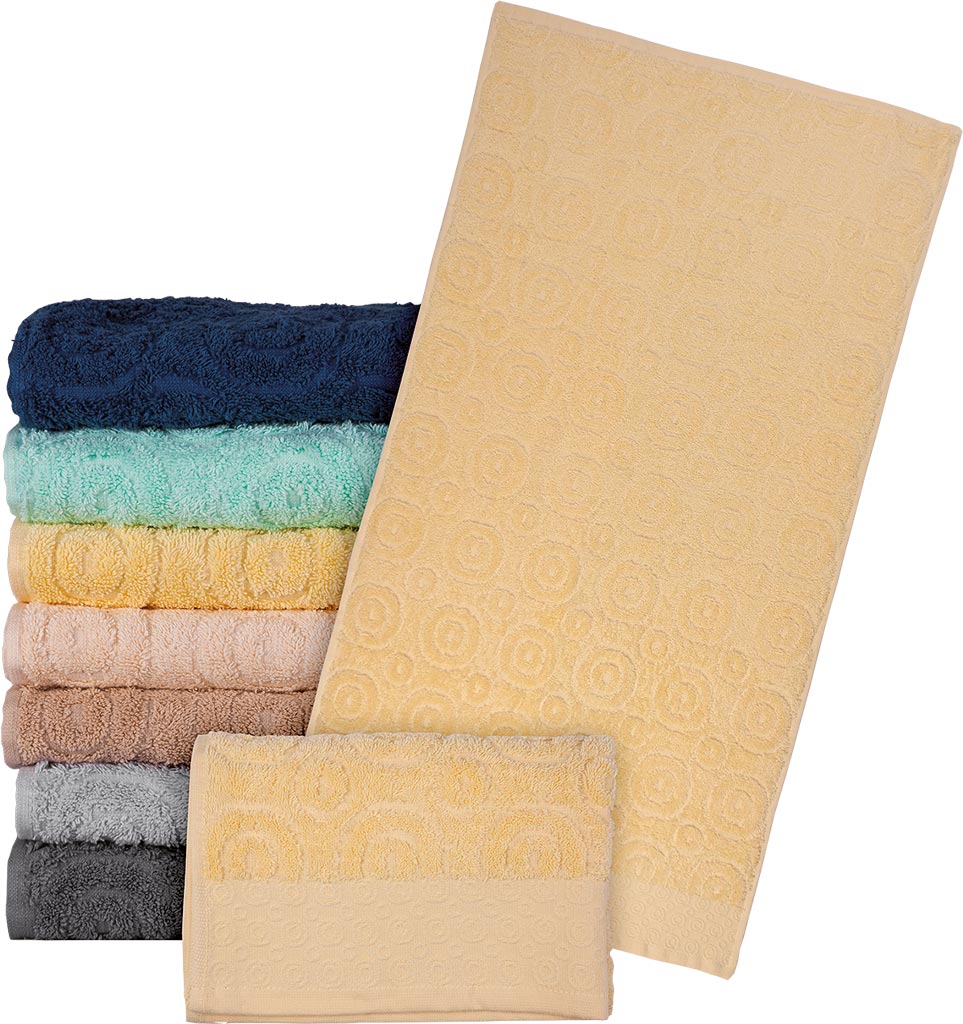 RĘCZNIK FROTTE Z BAWEŁNY 100% - WYMIARY 70X140 CM, GRAMATURA 500 G/M2