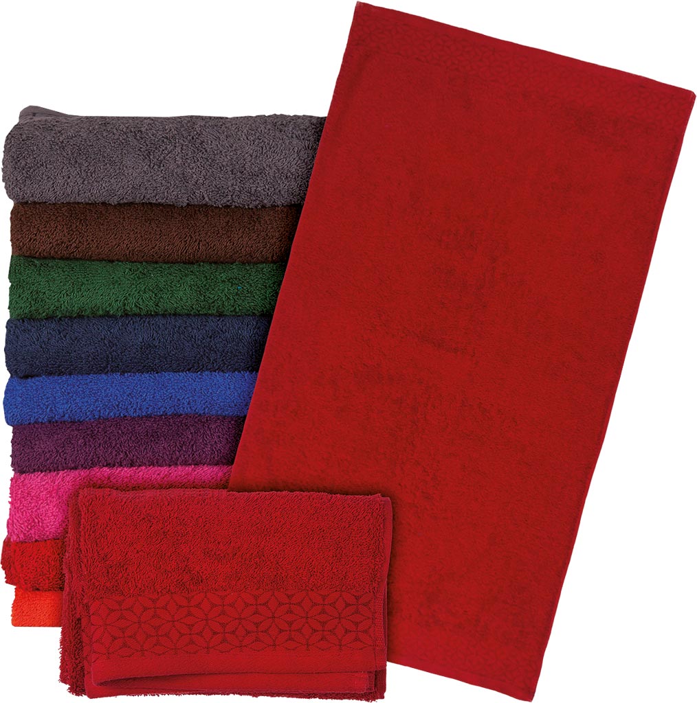 RĘCZNIK FROTTE Z BAWEŁNY 100% - WYSOKA GRAMATURA 500 G/M2