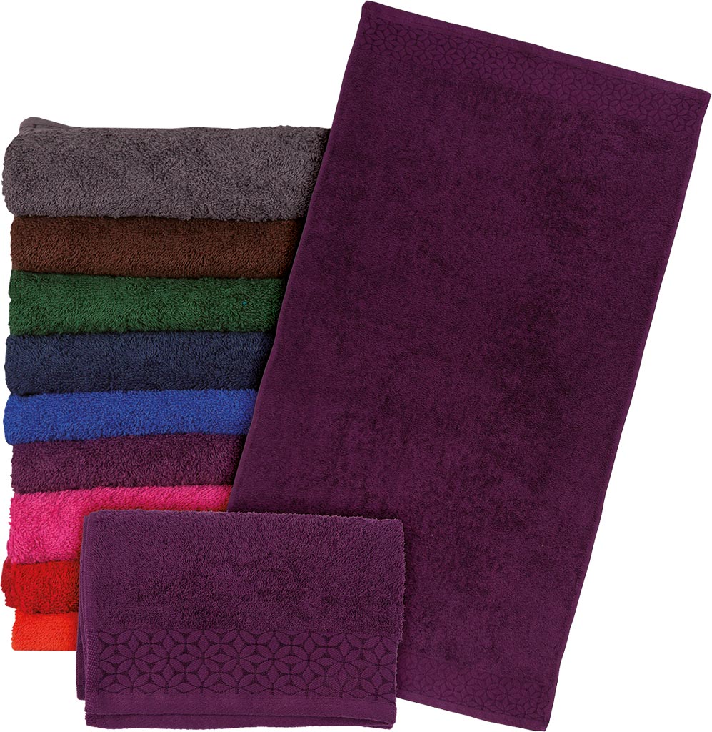 RĘCZNIK FROTTE Z BAWEŁNY 100% - WYMIARY 70x140 CM, GRAMATURA 500 G/M2