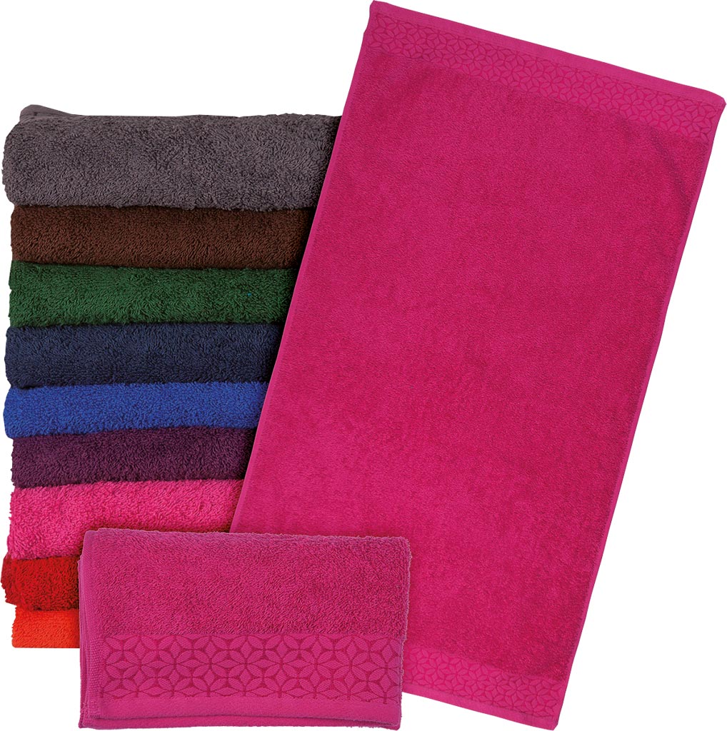 RĘCZNIK FROTTE Z BAWEŁNY 100% - WYMIARY 70x140 CM, GRAMATURA 500 G/M2