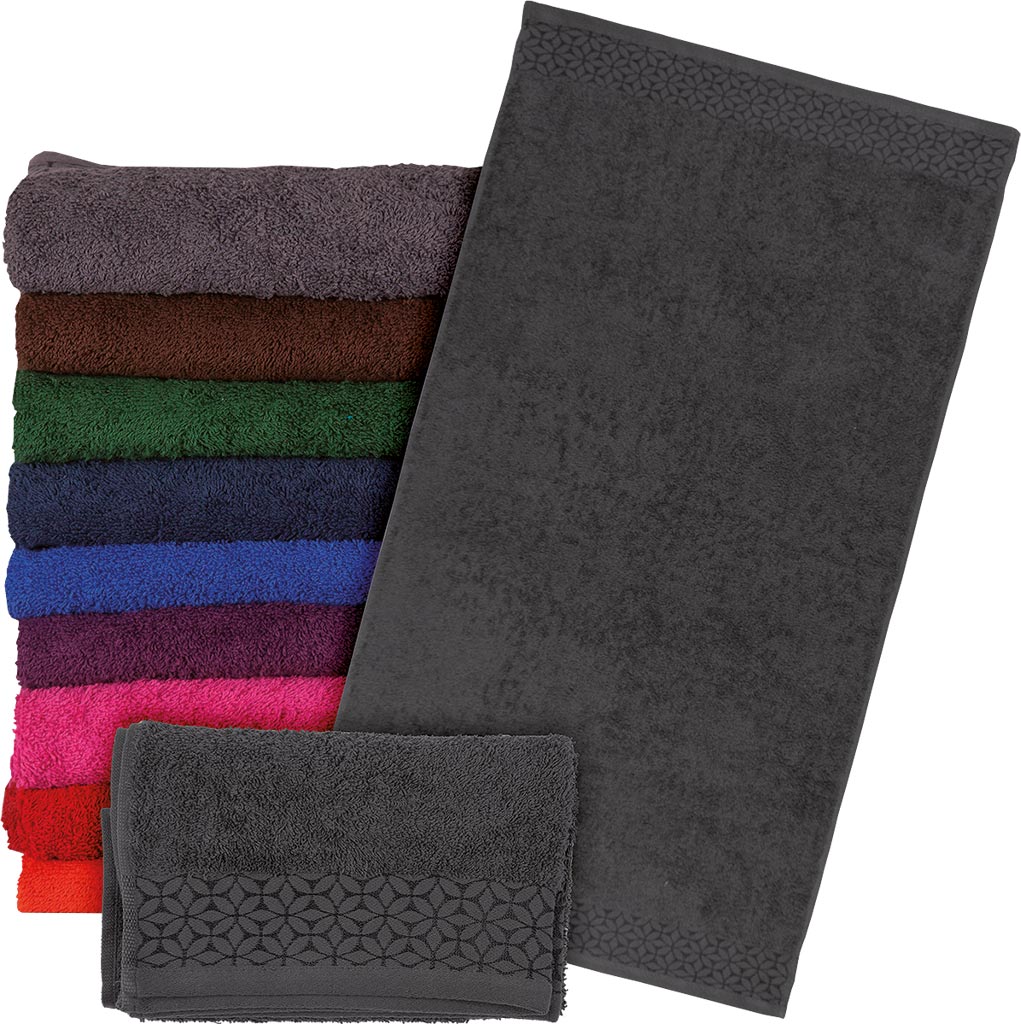 RĘCZNIK FROTTE Z BAWEŁNY 100% - WYMIARY 70x140 CM, GRAMATURA 500 G/M2