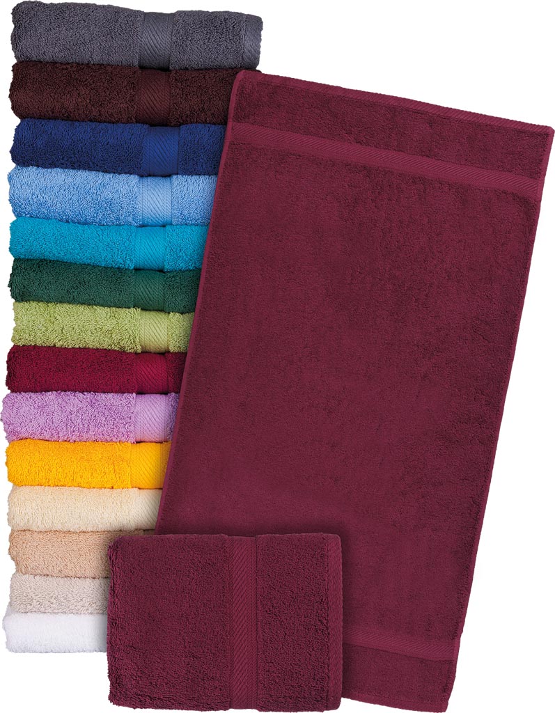 WYSOKIEJ JAKOŚCI RĘCZNIK FROTTE, 100% BAWEŁNA, 500 G/M2