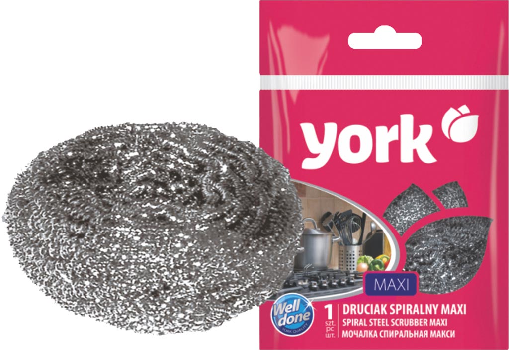 ÉPONGE MÉTALLIQUE MAXI POUR NETTOYAGE INTENSIF DE CUISINE