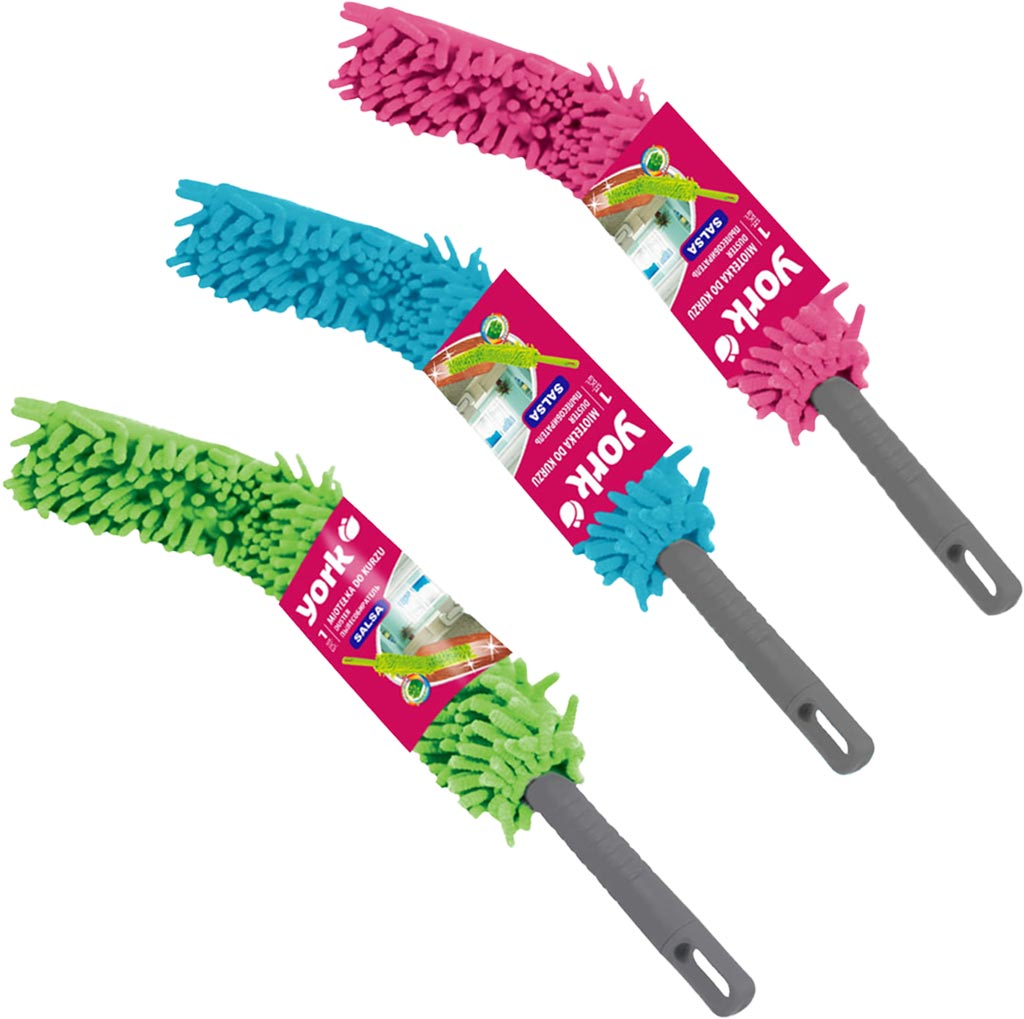 BALAI MICROFIBRE SALSA – FLEXIBLE ET DOUBLE FACE POUR NETTOYAGE ET POLISSAGE