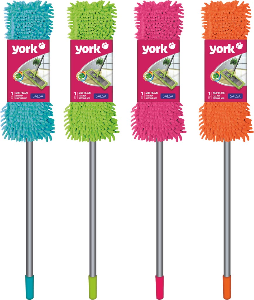 ZAUTOMATYZOWANY MOP MIKROFIBRY Z TELESKOPOWYM TRZONKIEM 120 CM