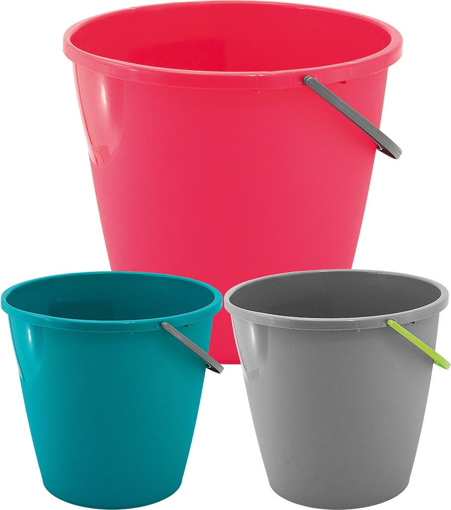 WIADRO PLASTIKOWE DO SPRZĄTANIA 10L - WYTRZYMAŁE I WYGODNE