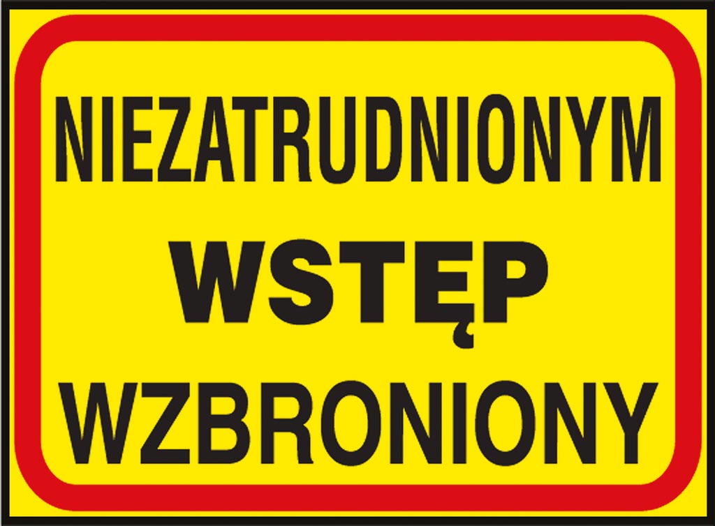 PANNEAU DE SÉCURITÉ PVC 'ACCÈS INTERDIT' 250X350 MM