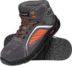 REIS ATOMIC SUEDE LEATHER SAFETY BOOTS WITH STEEL TOE CAP