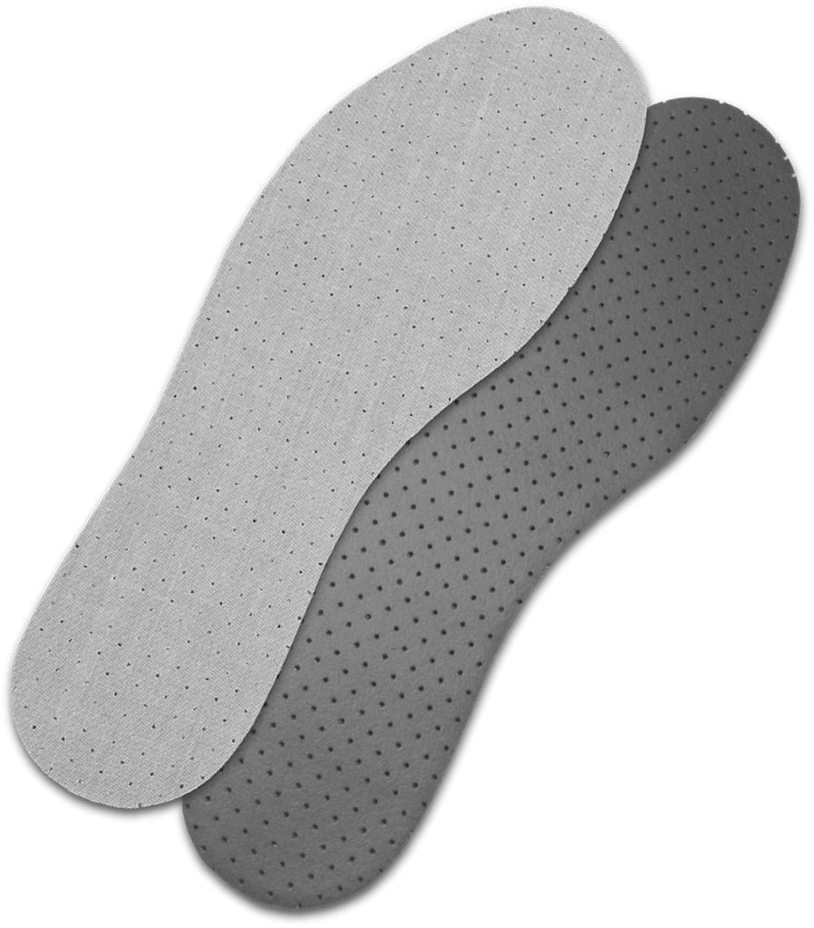 3MM ODOR-CONTROL SHOE INSERTS WITH ACTIVE CHARCOAL LAYER