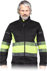 MEN'S BAX REFLECTIVE SAFETY SWEATSHIRT WITH ZIP POCKETS