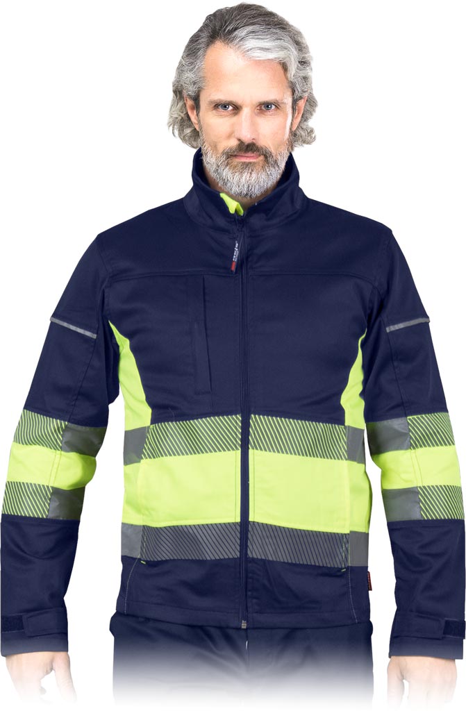 MEN'S BAX REFLECTIVE SAFETY SWEATSHIRT WITH ZIP POCKETS