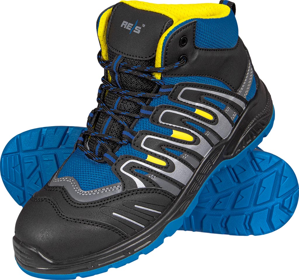 MEN'S SWEDEN SAFETY BOOTS: ANTI-SLIP, OIL-RESISTANT & ANKLE-HIGH