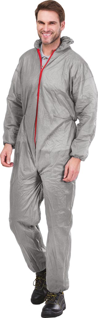 PROFESSIONAL PAINTER'S POLYPROPYLENE COVERALL WITH HOOD